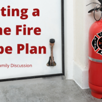 Title of Blog and graphic of fire extinguisher. 