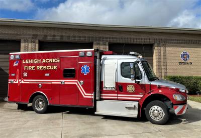 Photo of Lehigh Acres Rescue Truck