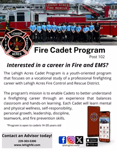 Cadet Program Flyer